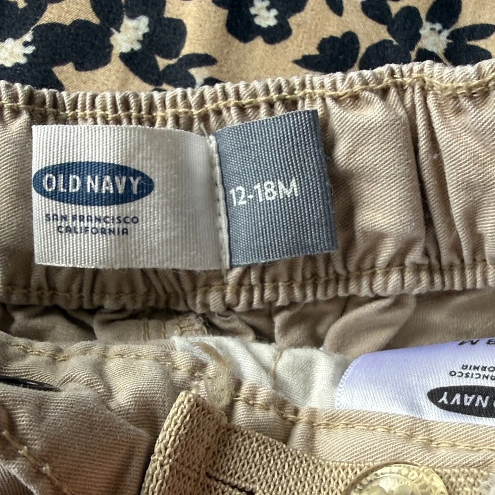 2 Kids Olive and Pink Outfit Sets